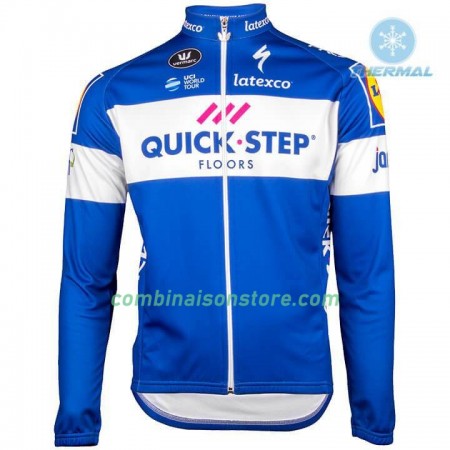 Maillot 2018 Quick Step Floors Hiver Thermal Fleece N001